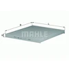 Image de Filtre, Air De L'Habitacle La Mahle Mahle La306 Abarth;Alfa Romeo;Citroen;Fiat;Opel;Peugeot;Vauxhall