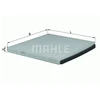 Image de Filtre, Air De L'Habitacle La 348 Mahle Mahle La348 Toyota