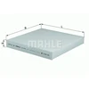 Image de Filtre, Air De L'Habitacle La 216 Mahle Mahle La216 Honda