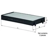 Image de Filtre, Air De L'Habitacle La 221/S Mahle Mahle La221/S Bmw