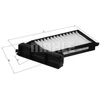 Image de Filtre, Air De L'Habitacle La 384 Mahle Mahle La384 Mitsubishi