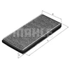 Image de Filtre, Air De L'Habitacle Lak 448 Mahle Mahle Lak448 Suzuki