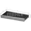 Image de Filtre, Air De L'Habitacle Lak 412 Mahle Mahle Lak412 Citroen;Fiat;Peugeot