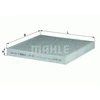 Image de Filtre, Air De L'Habitacle Lak 430 Mahle Mahle Lak430 Renault;Smart
