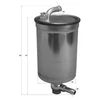 Image de Filtre À Carburant Kl 599 Mahle Mahle Kl599 Audi