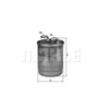 Image de Filtre À Carburant Kl 490/1d Mahle Mahle Kl490/1d Mercedes-Benz