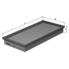 Image de Filtre À Air Lx 2062 Mahle Mahle Lx2062