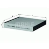 Image de Filtre, Air De L'Habitacle Lak 454 Mahle Mahle Lak454 Jaguar
