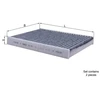 Image de Filtre, Air De L'Habitacle Lak 467/S Mahle Mahle Lak467/S Alpina;Bmw;Rolls-Royce