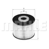 Image de Filtre À Carburant Kx 331d Mahle Mahle Kx331d Citroen;Ds;Fiat;Ford;Peugeot;Toyota