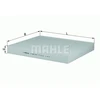 Image de Filtre, Air De L'Habitacle La 569 Mahle Mahle La569 Chrysler;Dodge;Fiat;Jeep;Lancia;Ram