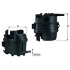 Image de Filtre À Carburant Kl 779 Mahle Mahle Kl779 Citroen;Ford;Mazda;Peugeot;Toyota