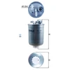 Image de Filtre À Carburant Kl 410d Mahle Mahle Kl410d Seat;Volkswagen