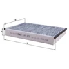 Image de Filtre, Air De L'Habitacle Lak 875 Mahle Mahle Lak875 Ford;Volvo