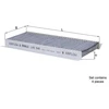 Image de Filtre, Air De L'Habitacle Lak 848/S Mahle Mahle Lak848/S Bmw