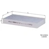 Image de Filtre, Air De L'Habitacle Lak 122/S Mahle Mahle Lak122/S Honda