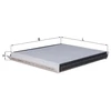 Image de Filtre, Air De L'Habitacle Lak 362 Mahle Mahle Lak362 Chevrolet;Daewoo