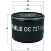 Image de Filtre À Huile Oc 727 Mahle Mahle Oc727 Alfa Romeo;Dacia;Fiat;Jeep;Nissan;Opel;Renault;Smart;Suzuki;Vauxhall