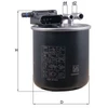 Image de Filtre À Carburant Kl 949 Mahle Mahle Kl949 Mercedes-Benz