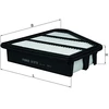 Image de Filtre À Air 3778 Mahle Mahle Lx3778 Honda