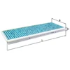 Image de Filtre, Air De L'Habitacle Caremetix® Lao 45 Mahle Mahle Lao45 Audi;Volkswagen