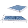 Image de Filtre, Air De L'Habitacle Caremetix® Lao 129 Mahle Mahle Lao129 Mercedes-Benz