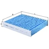 Image de Filtre, Air De L'Habitacle Caremetix® Lao 141 Mahle Mahle Lao141 Alfa Romeo