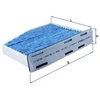 Image de Filtre, Air De L'Habitacle Caremetix® Lao 181 Mahle Mahle Lao181 Audi;Seat;Skoda;Volkswagen