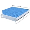 Image de Filtre, Air De L'Habitacle Caremetix® Lao 386 Mahle Mahle Lao386 Audi;Porsche