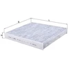 Image de Filtre, Air De L'Habitacle Lak 1123 Mahle Mahle Lak1123 Cadillac;Chevrolet;Opel;Vauxhall