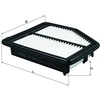Image de Filtre À Air 4241 Mahle Mahle Lx4241 Honda