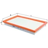 Image de Filtre À Air 3196/1 Mahle Mahle Lx3196/1 Suzuki