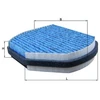 Image de Filtre, Air De L'Habitacle Caremetix® Lao 37 Mahle Mahle Lao37 Chrysler;Mercedes-Benz