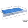 Image de Filtre, Air De L'Habitacle Caremetix® Lao 426/S Mahle Mahle Lao426/S Renault