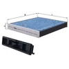 Image de Filtre, Air De L'Habitacle Caremetix® Lao 227 Mahle Mahle Lao227 Renault