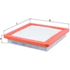 Image de Filtre À Air 4066 Mahle Mahle Lx4066 Nissan