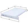 Image de Filtre, Air De L'Habitacle La 1205 Mahle Mahle La1205 Nissan
