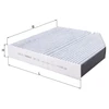 Image de Filtre, Air De L'Habitacle Lak 1161 Mahle Mahle Lak1161 Mercedes-Benz