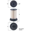 Image de Filtre À Carburant Kx 516/S Mahle Mahle Kx516/S Chevrolet;Opel;Vauxhall