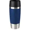 Image de Emsa Travel Mug, Mug isotherme, 0,36 L, 100% sûr, 100% hermétique, Base antidérapante, Boissons chaudes et froides, Bonne prise en main, Bleu 513357 en occasion ou reconditionné