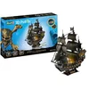 Image de Pirate Des Caraibes Black Pearl - Puzzle 3d Led -  293 Pieces