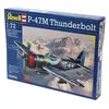Image de kit modèle P-47 Thunderbolt 1:72 noir 67 pièces