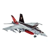 Image de kit de modèles F/A-18E Super Hornet 1:144 gris 63 pièces