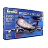 Image de kit de construction de maquettes de Boeing 747-200 1:390 blanc 60 pièces