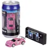 Image de Revell Control 23568 Mini télécommande de voiture de course rose, dans une boîte et cônes de circulation avec contrôle 27 MHz, échelle 1/58, 7,6 cm de long en occasion ou reconditionné