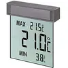 Image de TFA Dostmann Thermomètre de fenêtre numérique Vision, 30.1025, grand écran pour lire la température extérieure, pour l'extérieur, autocollant, argent en occasion ou reconditionné