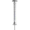 Image de TFA Dostmann Solino Thermomètre de jardin analogique, 12.2057, avec éclairage solaire, résistant aux intempéries, thermomètre pour l'extérieur, argenté en occasion ou reconditionné