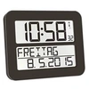 Image de Dostmann 60.4512.01 radiopiloté(e) Horloge murale 258 mm x 212 mm x 30 mm noir