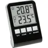 Image de Thermomètre de piscine Dostmann Funk-Poolthermometer Palma 30.3067.10 noir