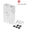 Image de ZWILLING Fresh & Save CUBE Set CUBE, S / 6-pcs, transparent-blanc